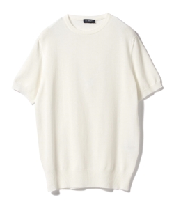 ▲BEAMS F / ショートスリーブニット（ITALY製）