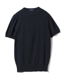 ▲BEAMS F / ショートスリーブニット（ITALY製）