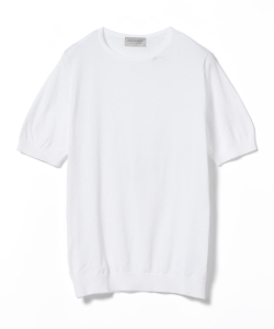 ▲JOHN SMEDLEY / 別注 BELDEN 30ゲージ クルーネックニット