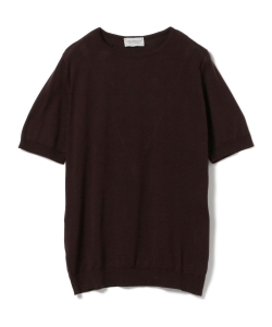 ▲JOHN SMEDLEY / 別注 BELDEN 30ゲージ クルーネックニット