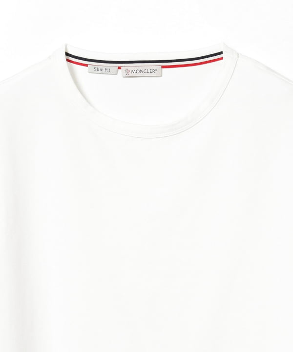 BEAMS F（ビームスF）MONCLER / トリコロール クルーネック T