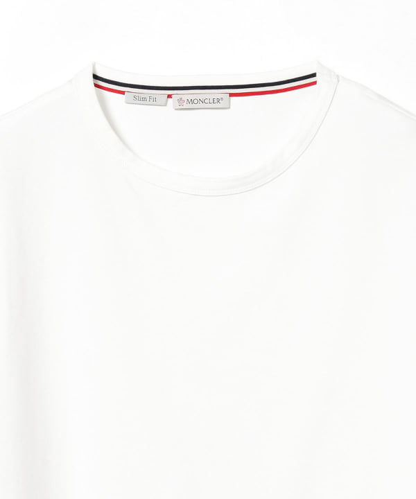 BEAMS F（ビームスF）MONCLER / トリコロール クルーネック Tシャツ（Tシャツ・カットソー Tシャツ）通販｜BEAMS