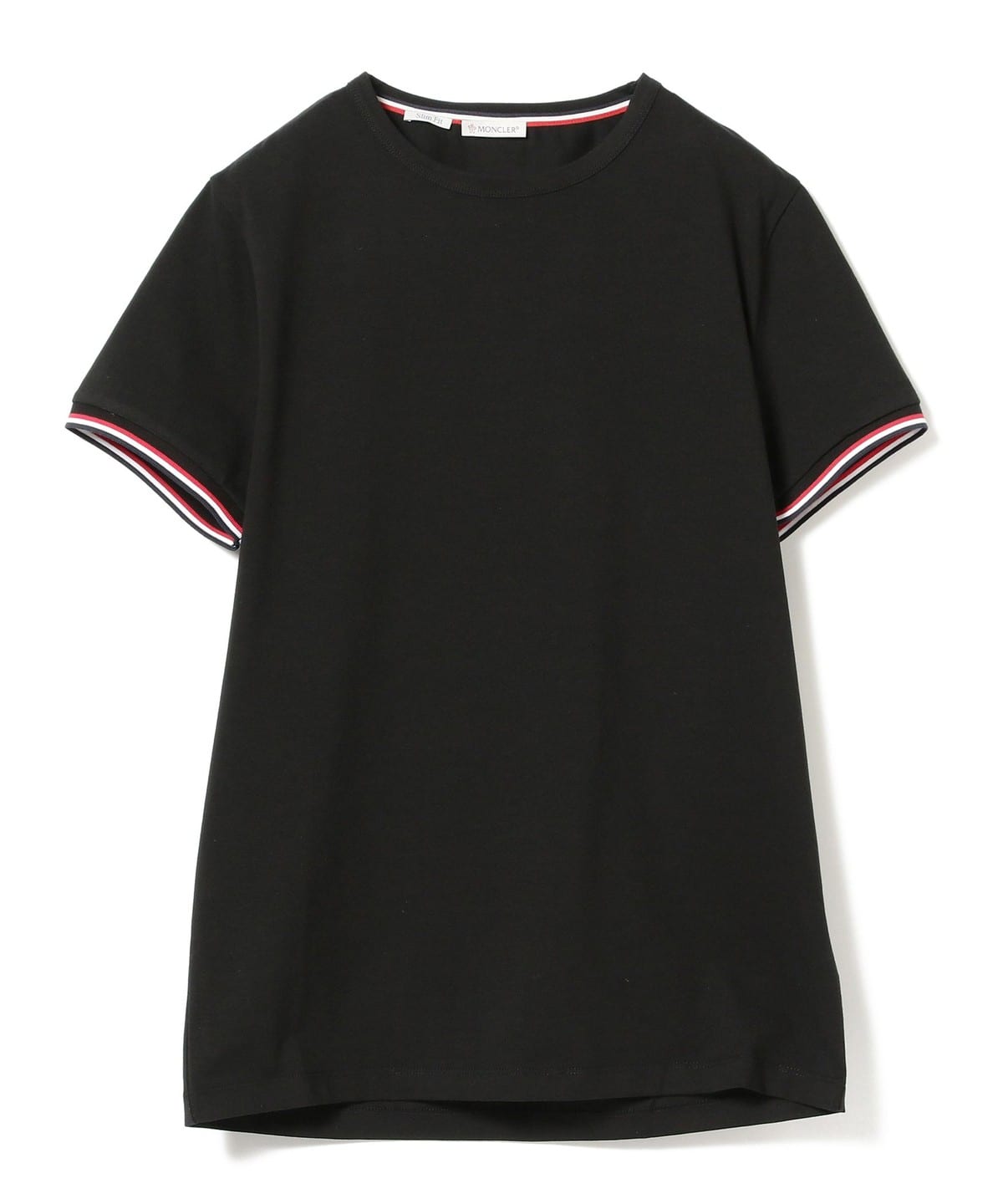 BEAMS F（ビームスF）MONCLER / トリコロール クルーネック Tシャツ（Tシャツ・カットソー Tシャツ）通販｜BEAMS