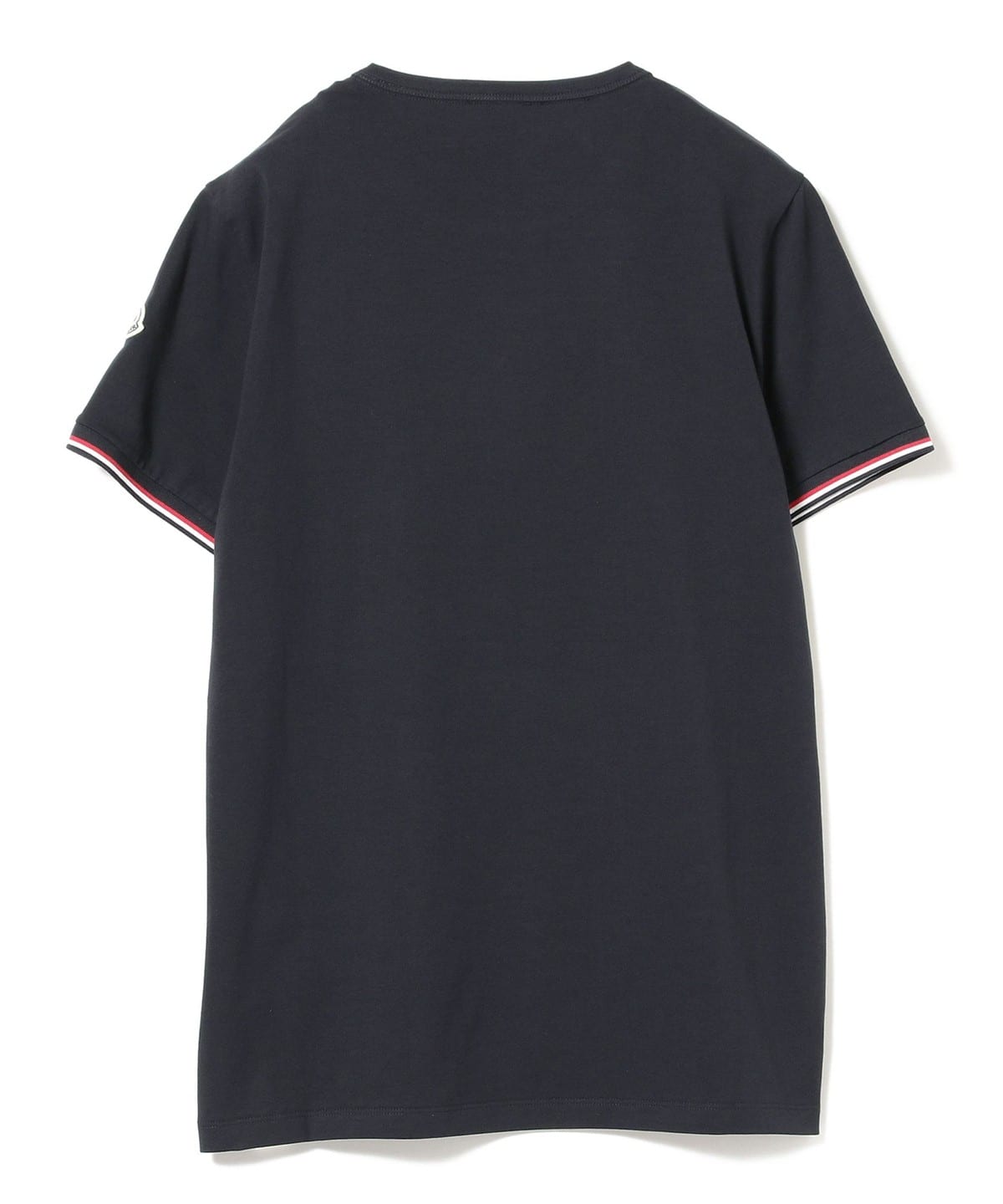 BEAMS F（ビームスF）MONCLER / トリコロール クルーネック Tシャツ（T