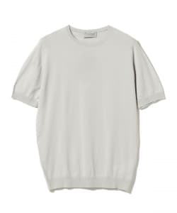 【5/8再値下げ】【別注】JOHN SMEDLEY / 30ゲージ コットン クルーネックニット