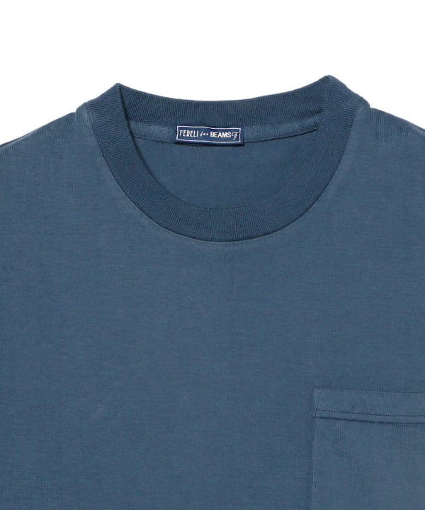 FEDELI x BEAMS F イタリア製 クルーネックTシャツ 定価2.5万