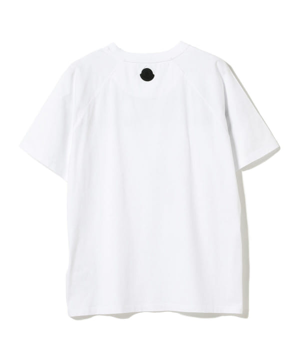 BEAMS F（ビームスF）MONCLER / ビッグロゴ クルーネック Tシャツ（T ...