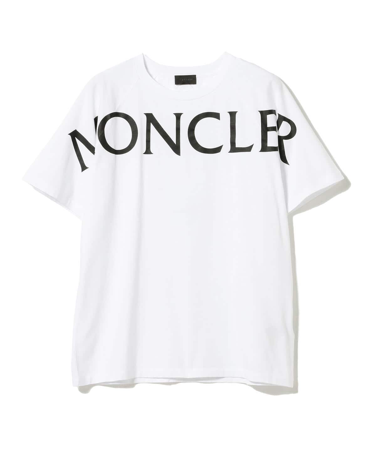 MONCLER / ビッグロゴ クルーネック Tシャツ - BEAMS F