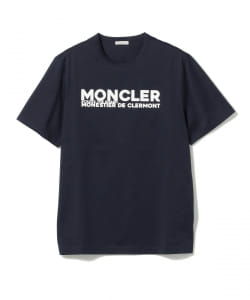 BEAMS F（ビームスF）MONCLER / ビッグロゴ クルーネック Tシャツ（T ...