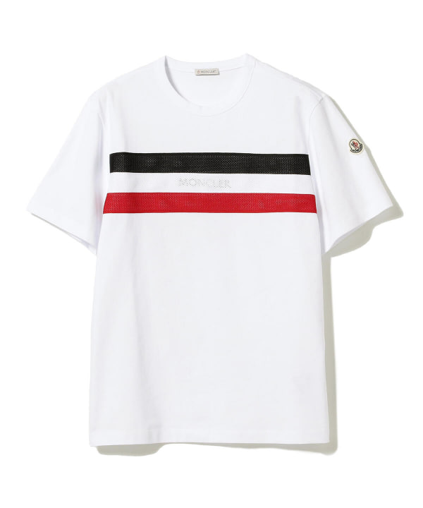 f10918c70510素材【入手困難】 MONCLER モンクレール Tシャツ XL クルーネック 白