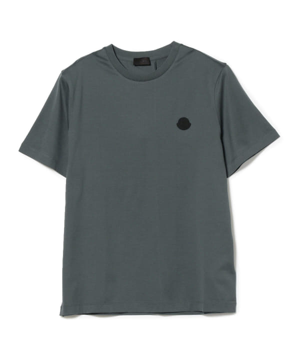 BEAMS F（ビームスF）MONCLER / バック ビッグロゴ クルーネック T 