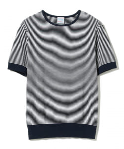 ▲Letroyes / 別注 THOMAS ボーダークルーネックニット