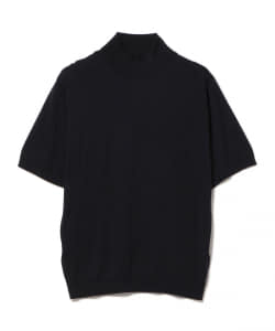 JOHN SMEDLEY / 30ゲージ コットン モックネックニット