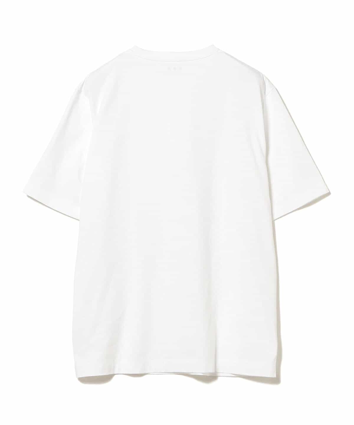 [Outlet] three dots × BEAMS F / Special order cotton crew neck 