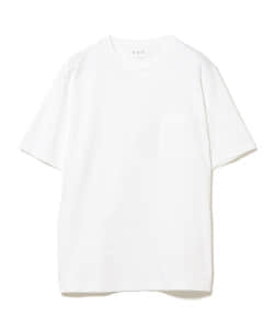 three dots × BEAMS F / 別注  コットン クルーネック ポケット Tシャツ