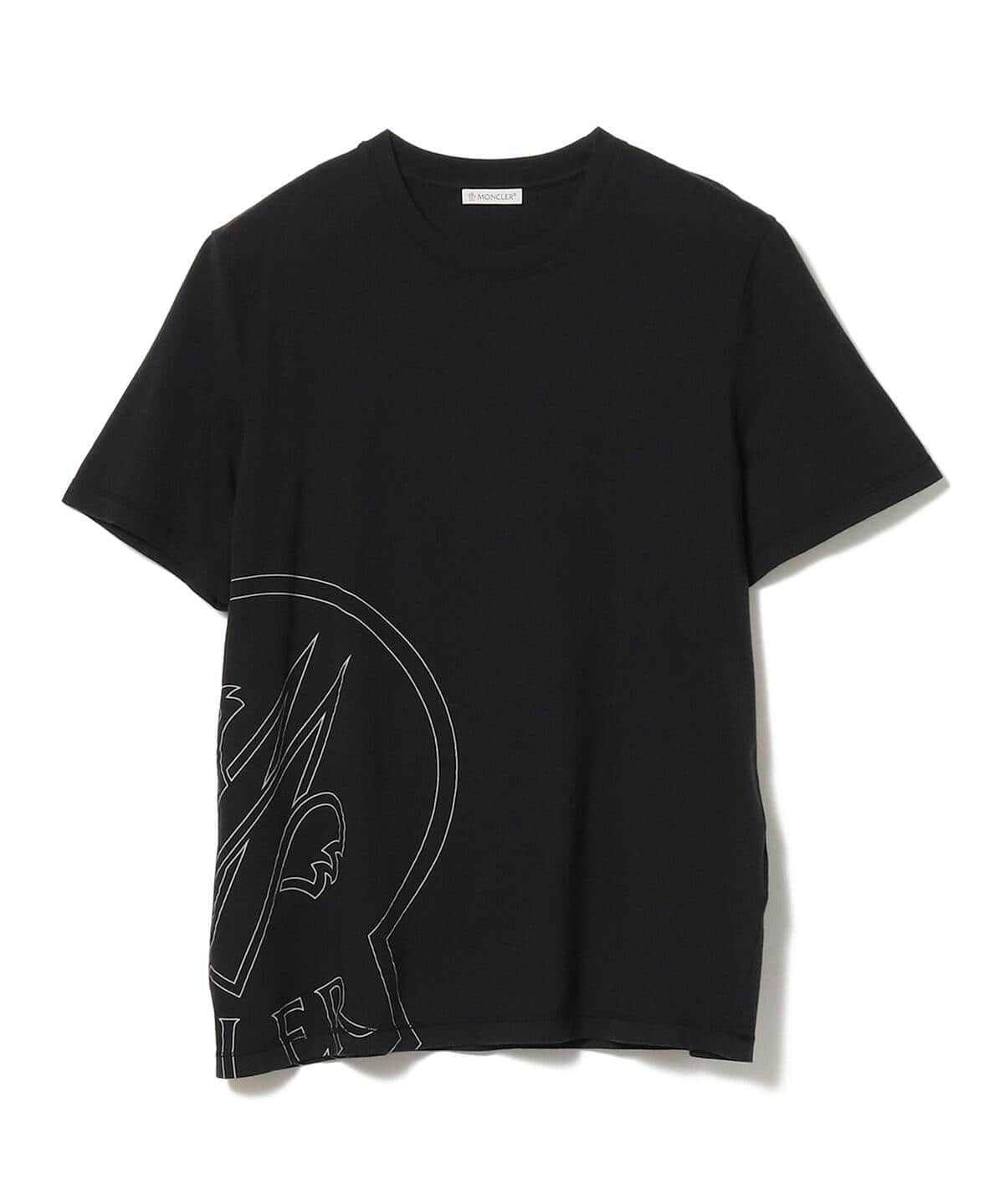 BEAMS F（ビームスF）MONCLER / サイドロゴ クルーネック Tシャツ（Tシャツ・カットソー Tシャツ）通販｜BEAMS