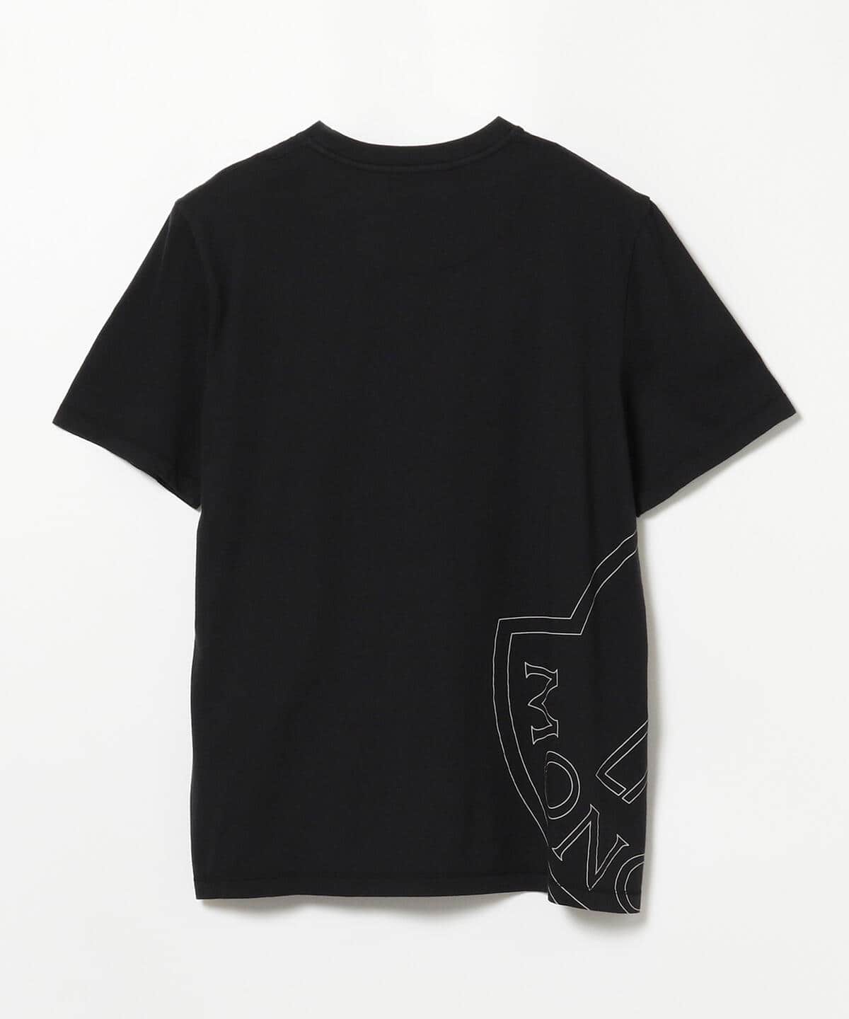 BEAMS F（ビームスF）MONCLER / サイドロゴ クルーネック Tシャツ（T