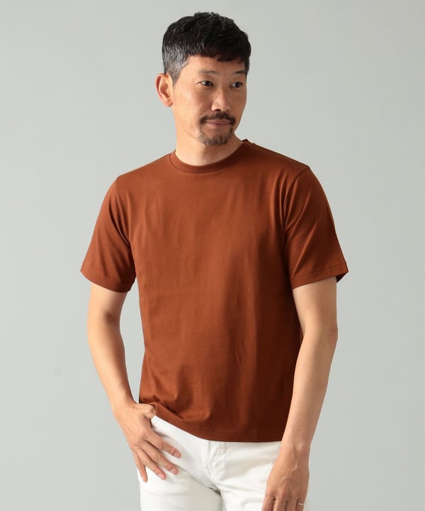 BEAMS F（ビームスF）BEAMS F / コットン クルーネック Tシャツ（T