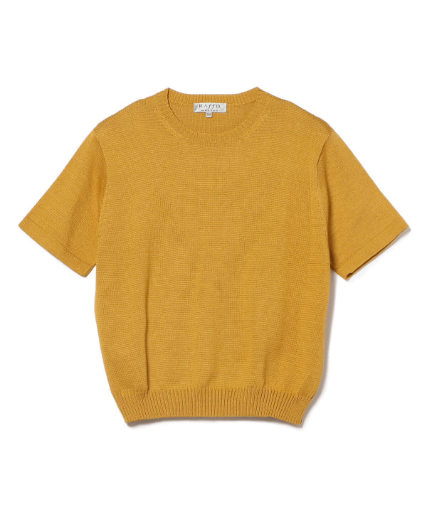 BEAMS F(ビームスF)【別注】RAffa MOLINA / クルーネック BEAMS F(ビームスF)【別注】RAffa MOLINA / クルーネック