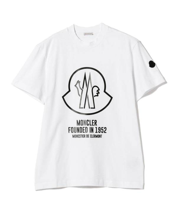 ●新品/正規品● MONCLER グラデーション ビッグ ロゴ Tシャツ