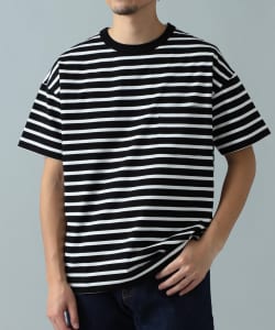 *A VONTADE × BEAMS F / 別注 ボーダー ポケットTシャツ