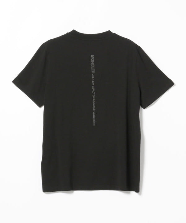 BEAMS F（ビームスF）MONCLER / バックロゴ クルーネック Tシャツ（T ...