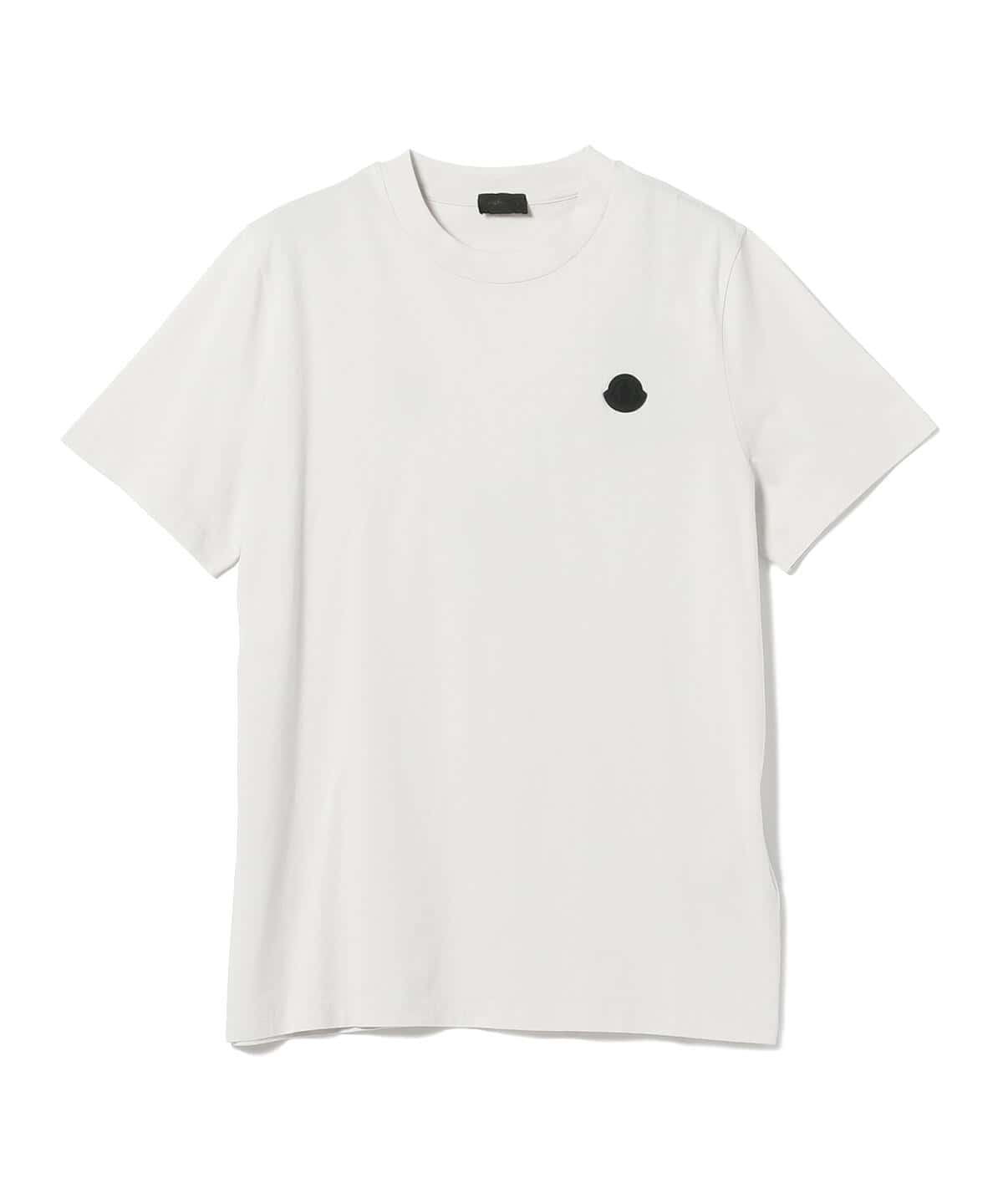BEAMS F（ビームスF）MONCLER / バックロゴ クルーネック Tシャツ（T