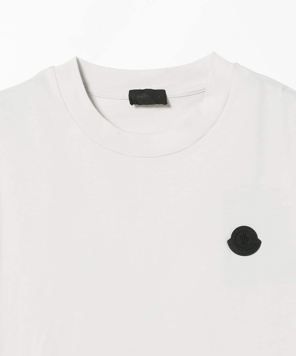 BEAMS F（ビームスF）MONCLER / バックロゴ クルーネック Tシャツ（T