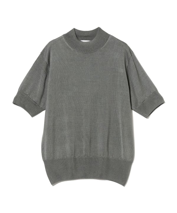 BEAMS F（ビームスF）RENCONTRANT / シルク モックネック ニット（T