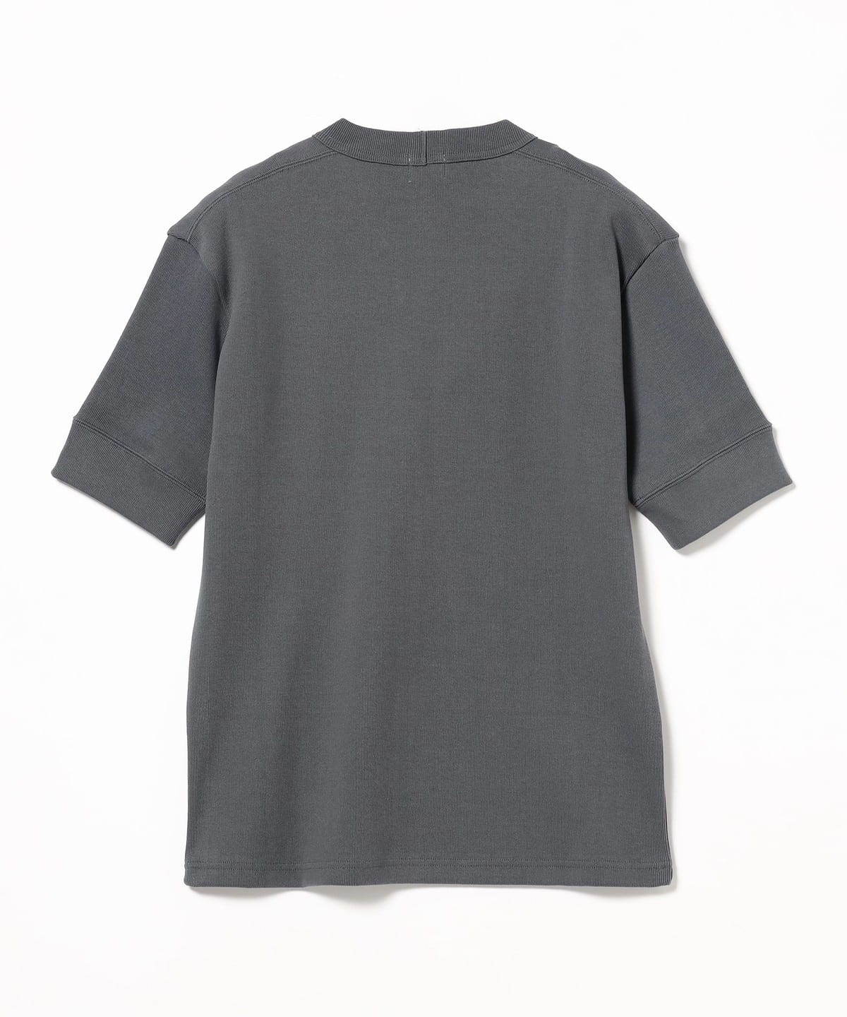 BEAMS F（ビームスF）Bonfil / クルーネック リブ Tシャツ（Tシャツ 