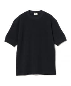Bonfil / クルーネック リブ Tシャツ