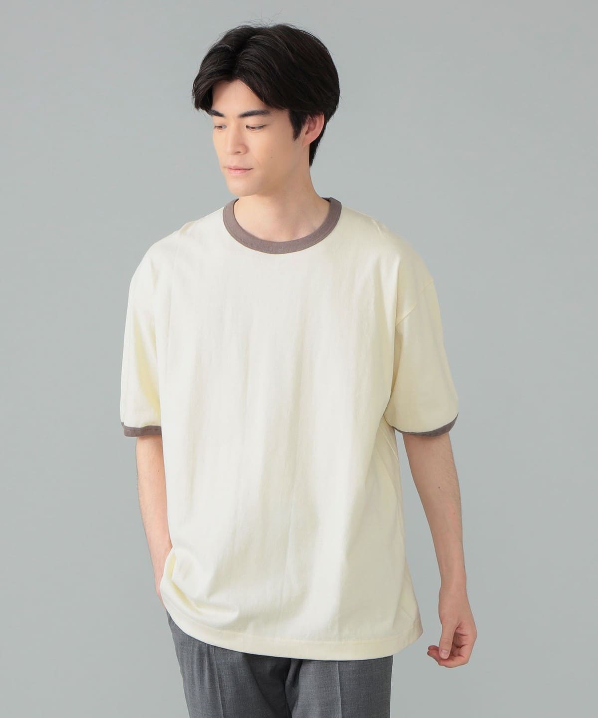 BEAMS F（ビームスF）*A VONTADE / リンガーTシャツ（Tシャツ