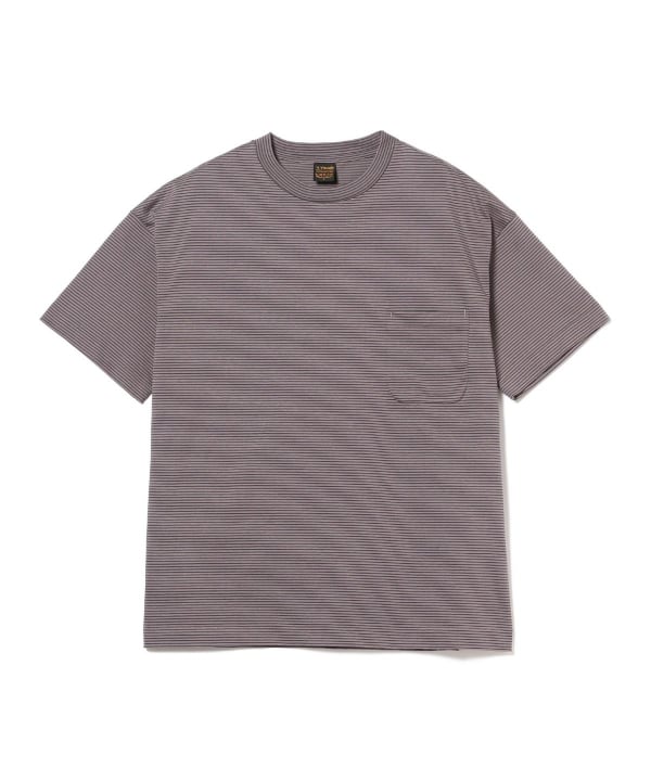 早割切符 BEAMS F（ビームスF）*A VONTADE / ボーダー ポケットTシャツ（T トップス