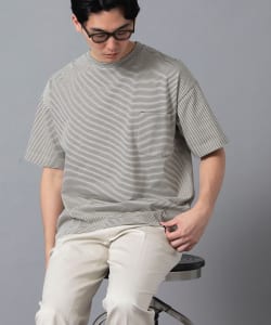 *A VONTADE / ボーダー ポケットTシャツ