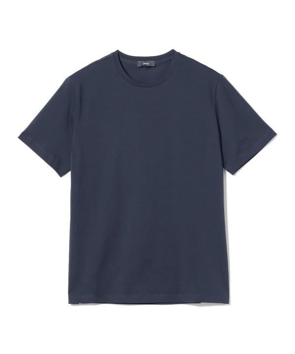 BEAMS F（ビームスF）HERNO / ストレッチコットン クルーネック Tシャツ（Tシャツ・カットソー Tシャツ）通販｜BEAMS