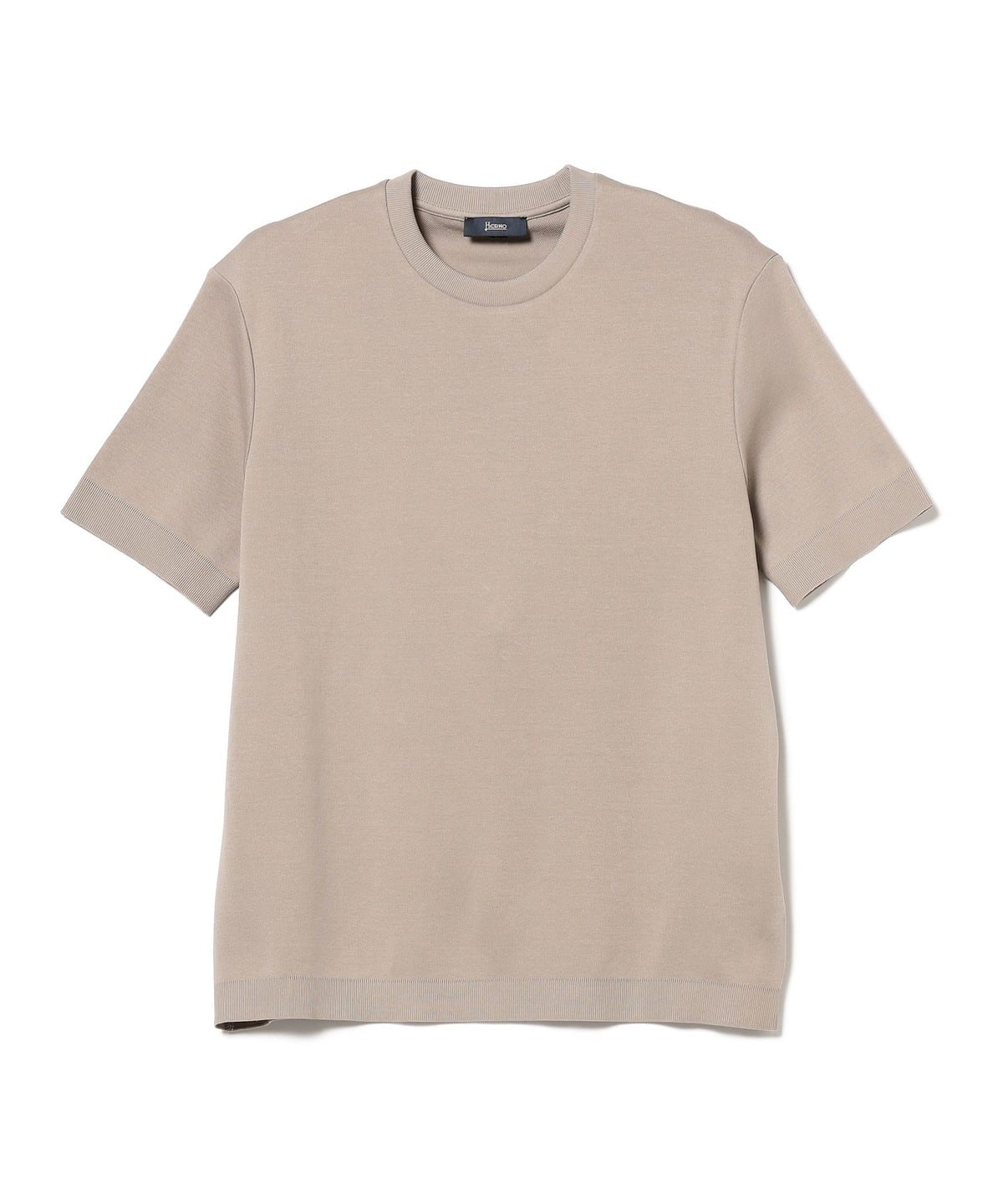 HERNO ヘルノ / コットン クルーネック Tシャツ Tシャツ・カットソー MEN BEIGE/2600 46 HERNO ヘルノ / コットン クルーネック Tシャツ Tシャツ・カットソー MEN BEIGE/2600 46
