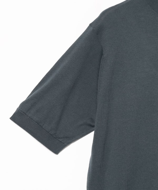 BEAMS F（ビームスF）JOHN SMEDLEY / コットン モックネック
