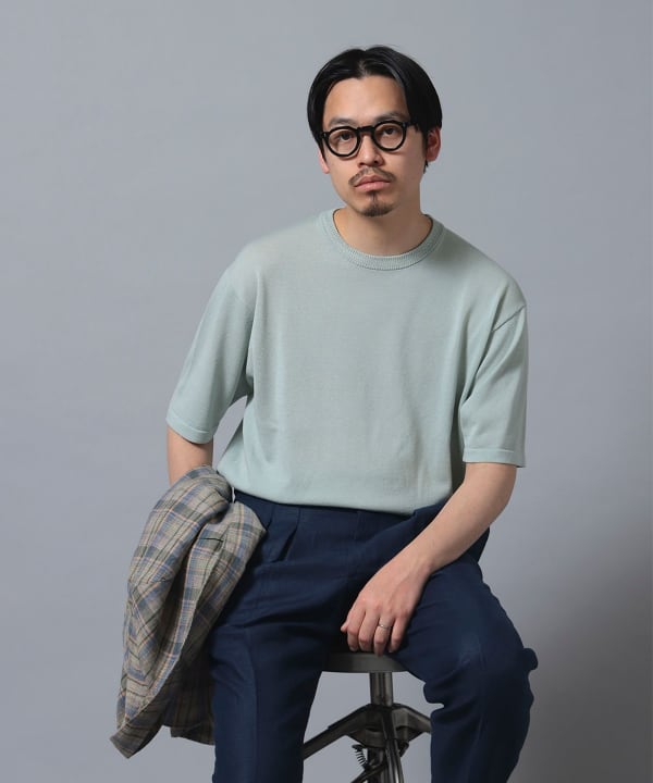 BEAMS F（ビームスF）Macalastair × BEAMS F / 別注 ヘリンボーン リブ