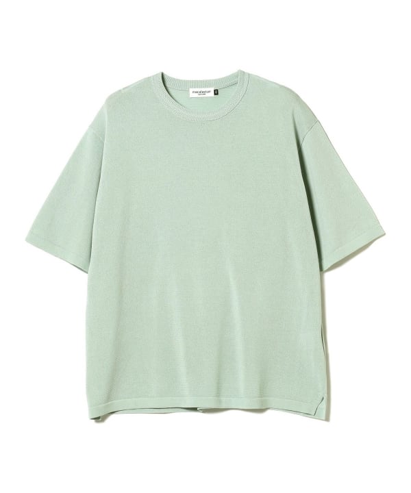 BEAMS F（ビームスF）【別注】Macalastair / ヘリンボーン リブ クルーネック ニット（Tシャツ・カットソー Tシャツ）通販｜ BEAMS