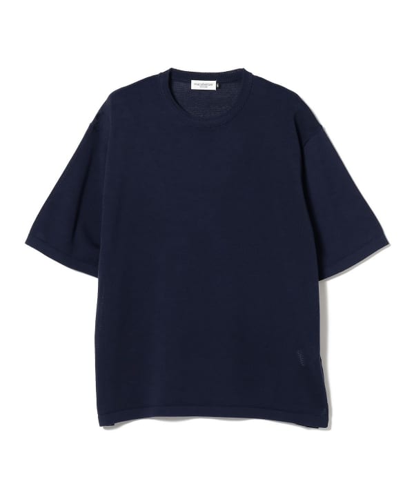 BEAMS F（ビームスF）【別注】Macalastair / ヘリンボーン リブ クルーネック ニット（Tシャツ・カットソー Tシャツ）通販｜ BEAMS