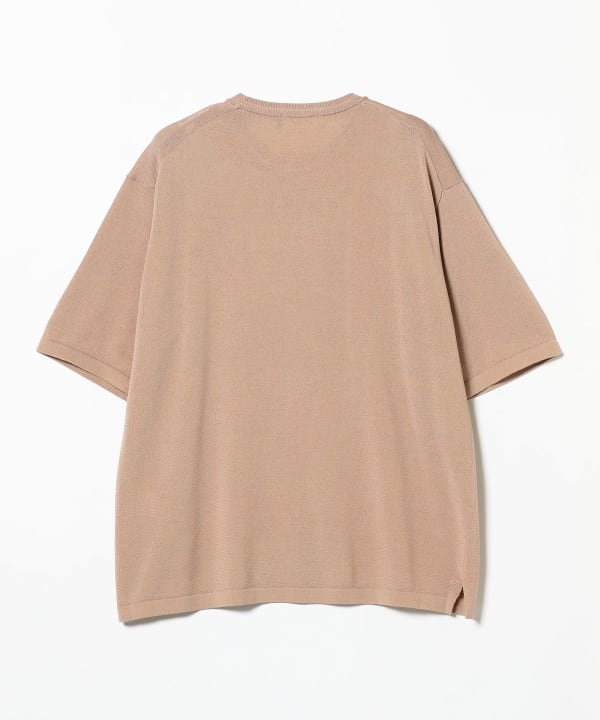 BEAMS F（ビームスF）【別注】Macalastair / ヘリンボーン リブ クルーネック ニット（Tシャツ・カットソー Tシャツ）通販｜ BEAMS