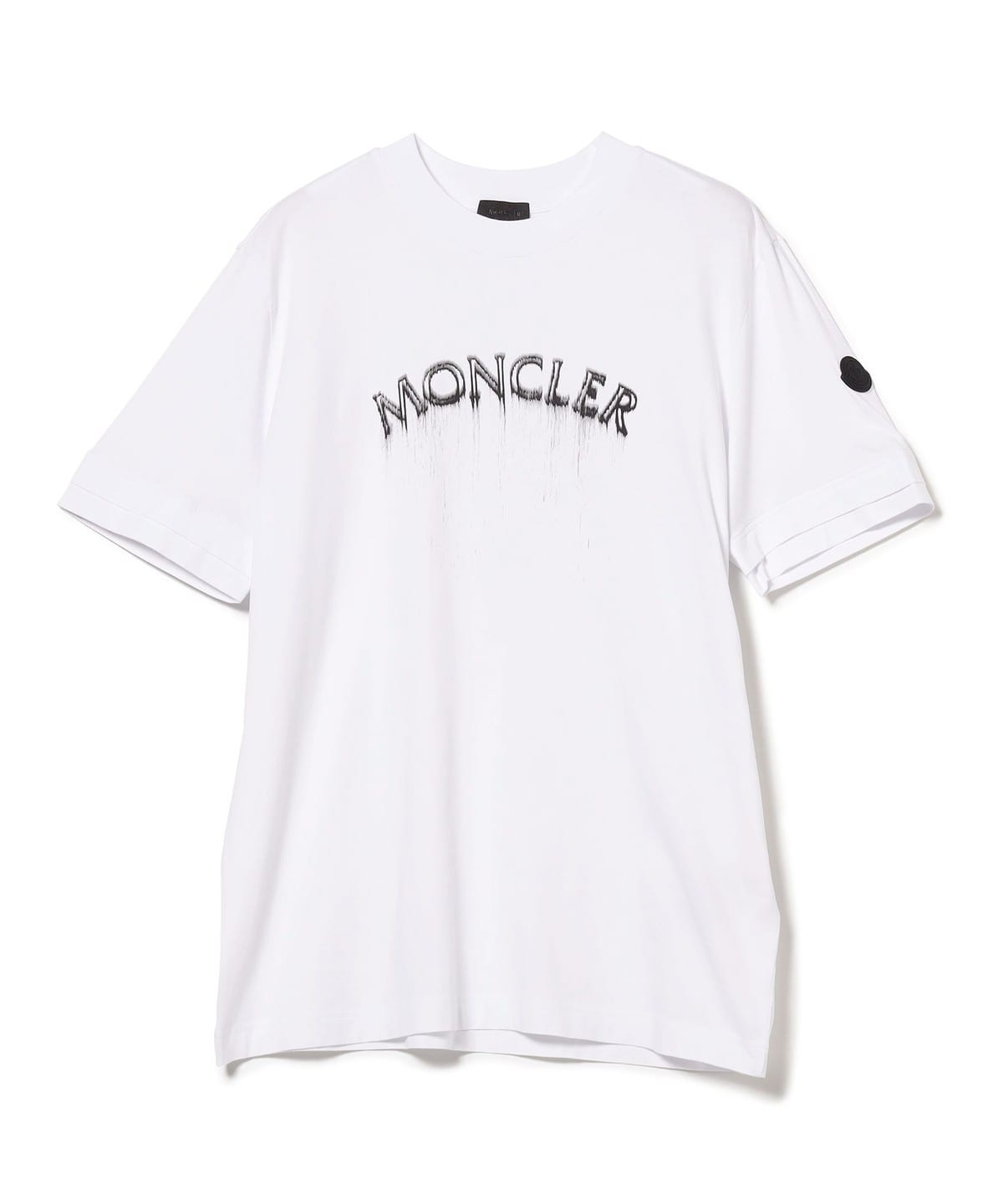 BEAMS F（ビームスF）MONCLER / サンド ロゴ クルーネック Tシャツ（Tシャツ・カットソー Tシャツ）通販｜BEAMS