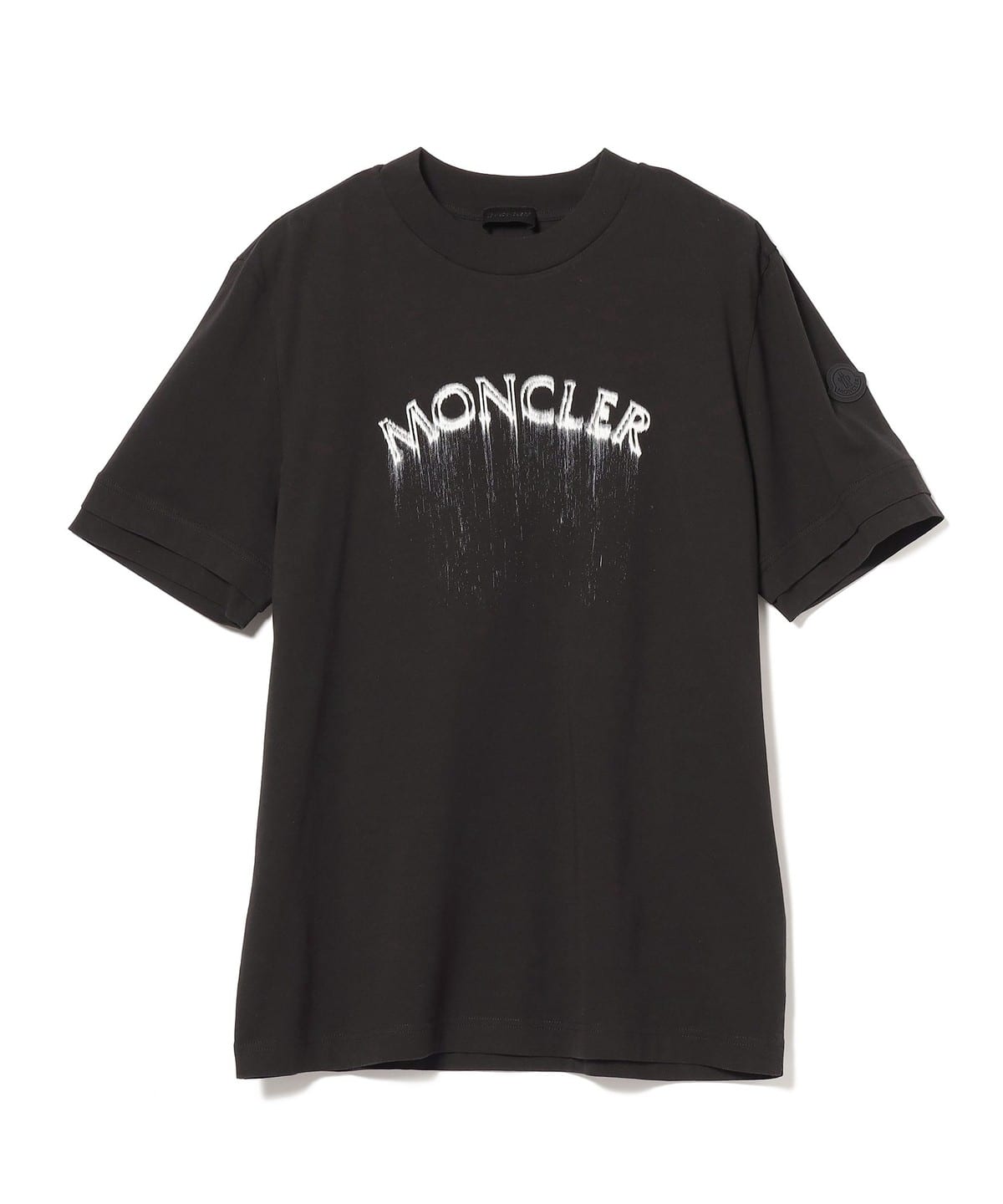 BEAMS F（ビームスF）MONCLER / サンド ロゴ クルーネック Tシャツ（T ...