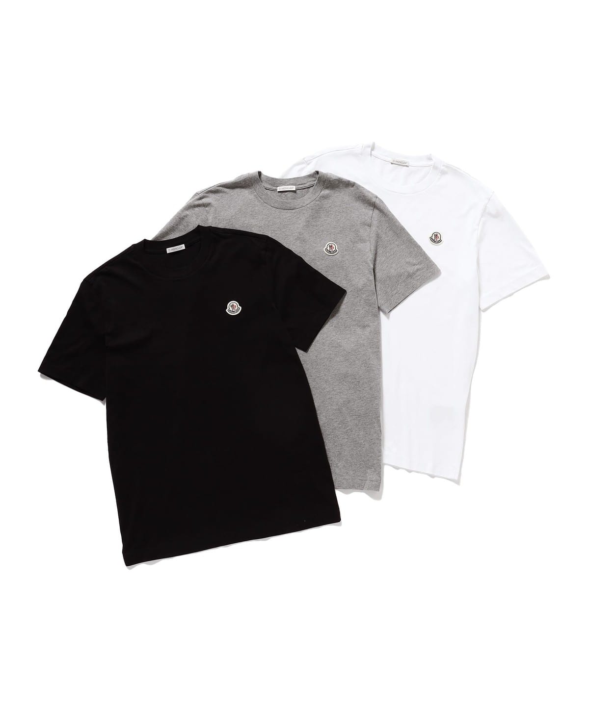 BEAMS F（ビームスF）MONCLER / 3Pパック クルーネック Tシャツ（T