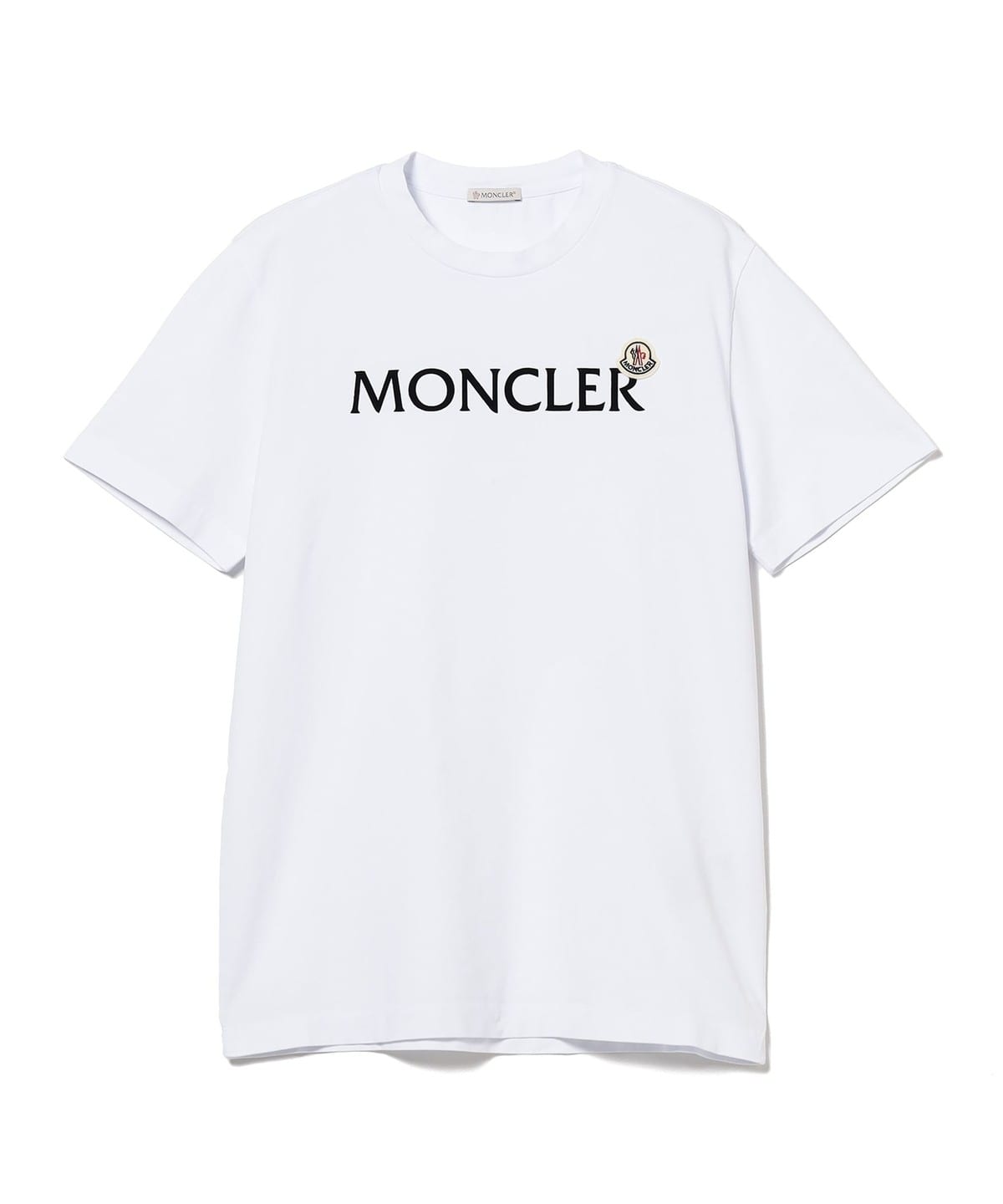 BEAMS F (BEAMS F) MONCLER / Logo Crew Neck T-shirt (T-shirt, cut-and-sew,  cut-and-sew) | BEAMS