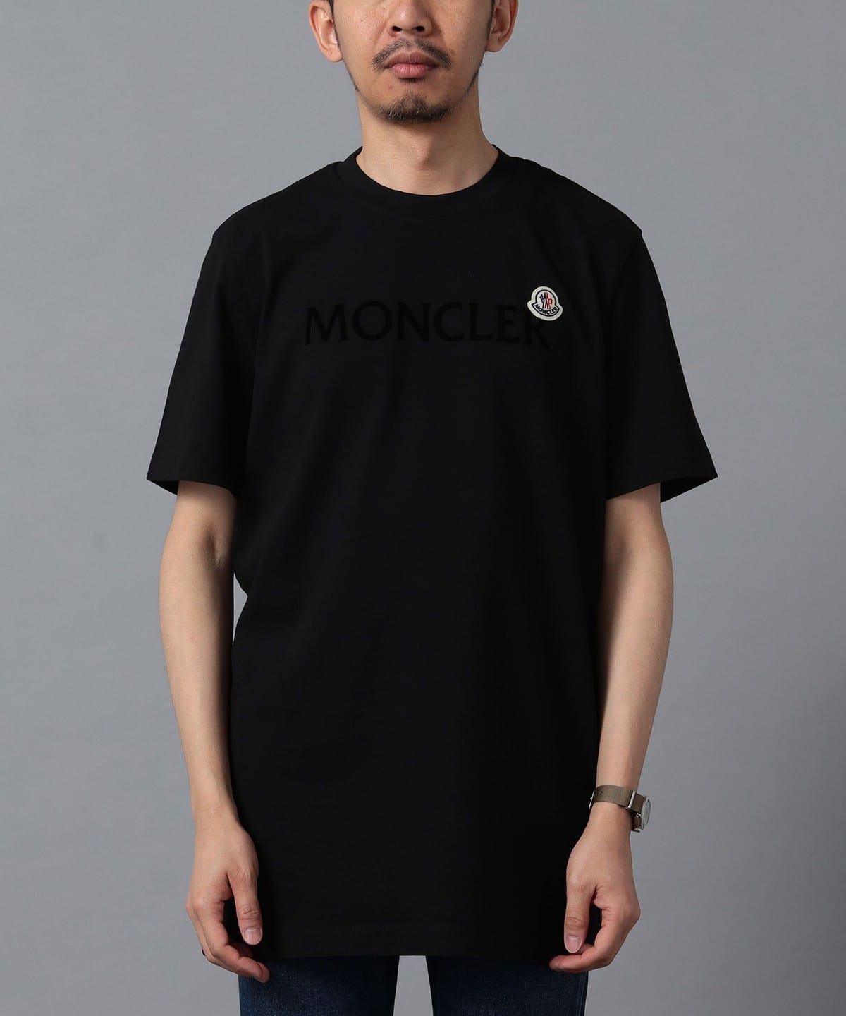 BEAMS F（ビームスF）MONCLER / ロゴ クルーネック Tシャツ（Tシャツ・カットソー カットソー）通販｜BEAMS