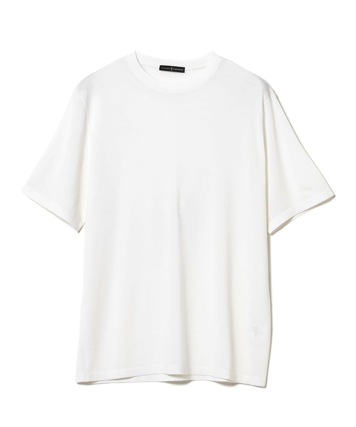 MANRICO CASHMERE / ウルトラライト ショートスリーブ クルーネックTシャツ Tシャツ・カットソー MEN WHITE M MANRICO CASHMERE / ウルトラライト ショートスリーブ クルーネックTシャツ Tシャツ・カットソー MEN WHITE M