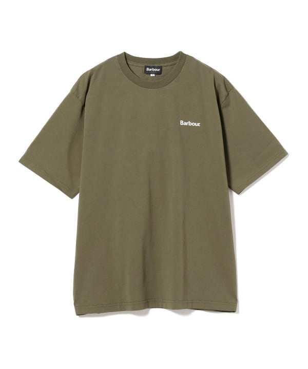 BEAMS F（ビームスF）Barbour / ロゴ Tシャツ（Tシャツ