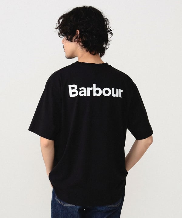 BEAMS F（ビームスF）Barbour / ロゴ Tシャツ（Tシャツ