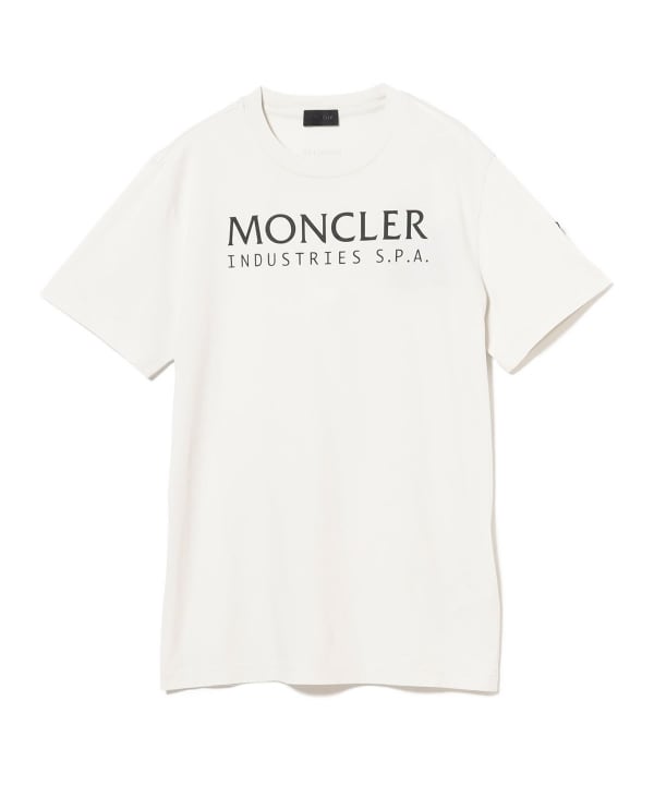 BEAMS F（ビームスF）MONCLER / S.P.A. ロゴ クルーネック Tシャツ（Tシャツ・カットソー カットソー）通販｜BEAMS